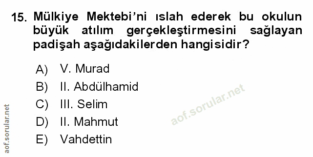 Soru 15