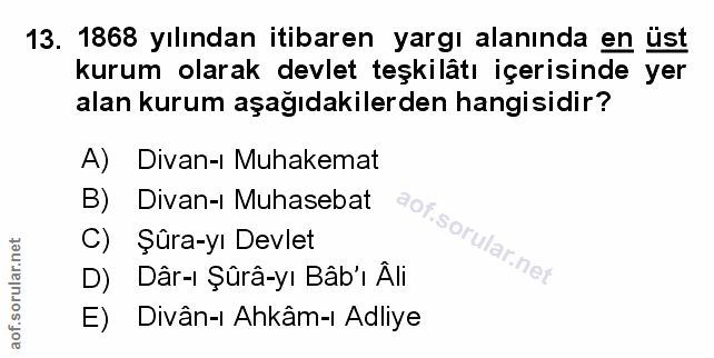 Soru 13