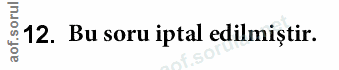 Soru 12