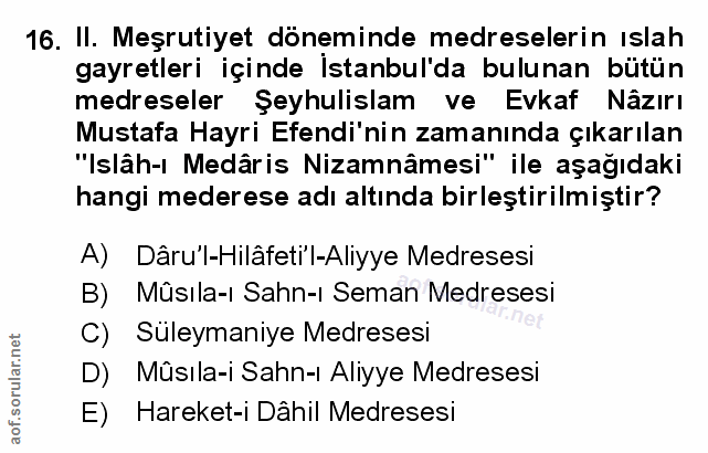 Soru 16