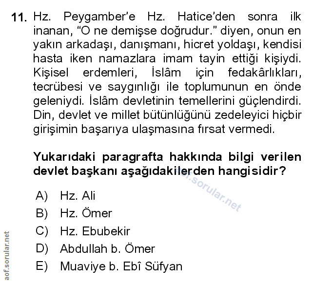 Soru 11