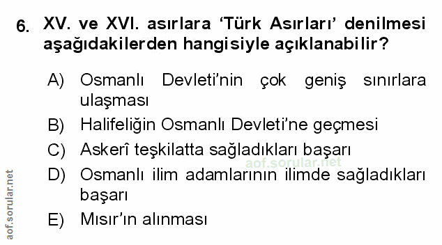 Soru 6
