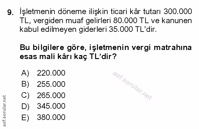 Soru 9