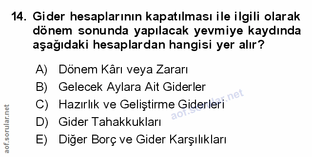 Soru 14