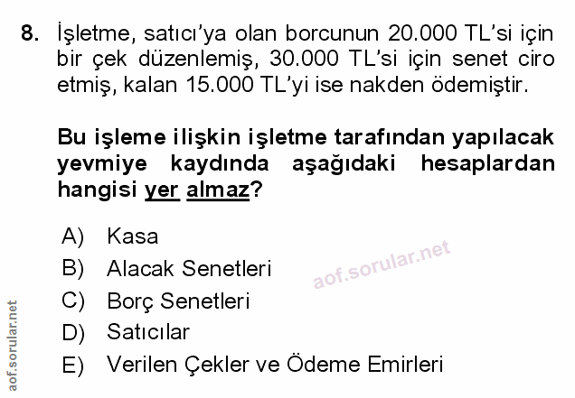 Soru 8