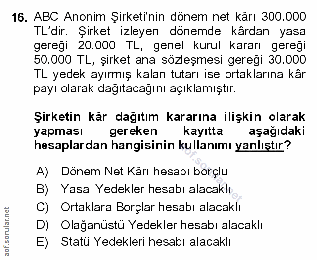 Soru 16