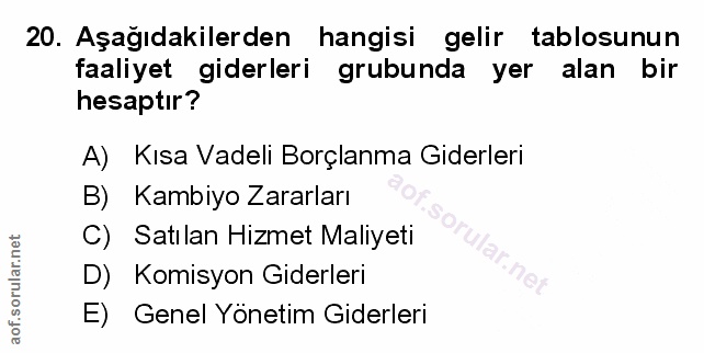 Soru 20