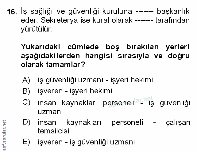 Soru 16