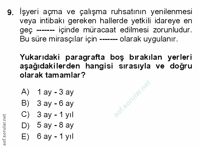 Soru 9