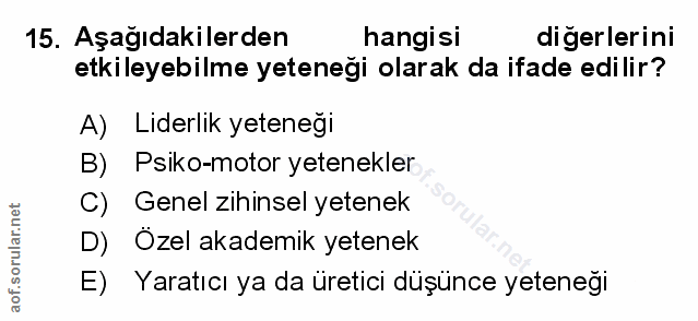 Soru 15