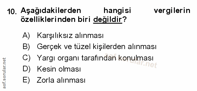 Soru 10