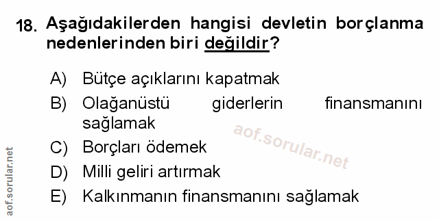 Soru 18