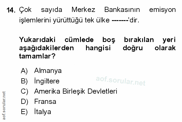Soru 14