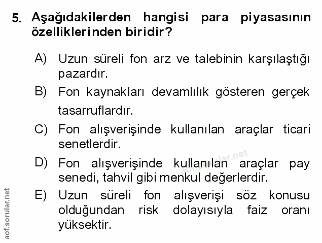 Soru 5