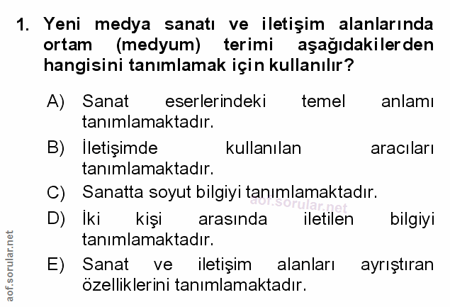 Soru 1