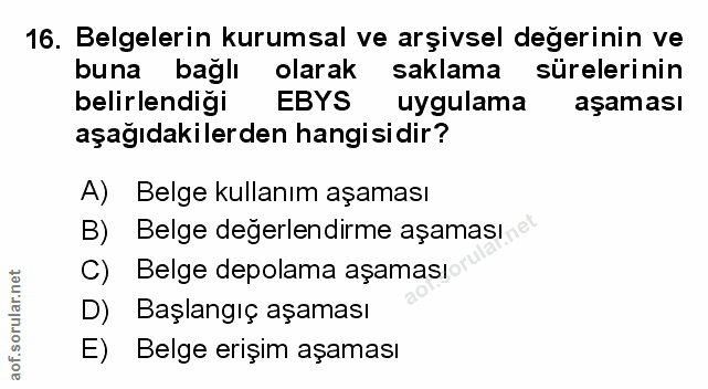 Soru 16