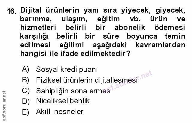 Soru 16