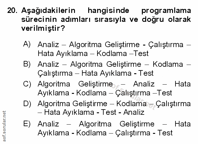 Soru 20