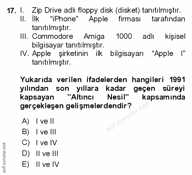 Soru 17