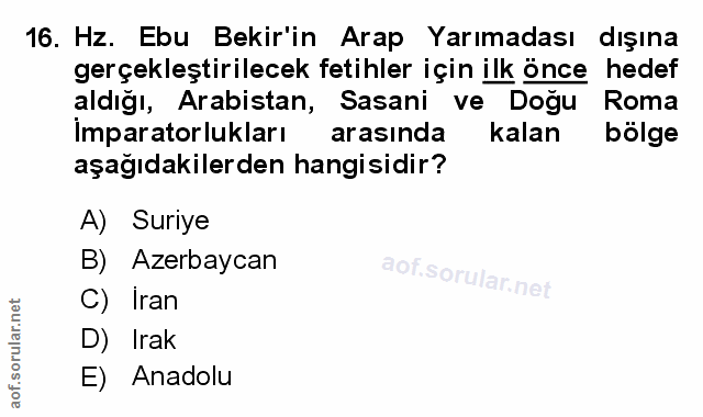 Soru 16