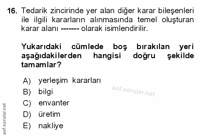 Soru 16