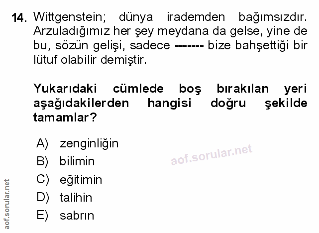 Soru 14