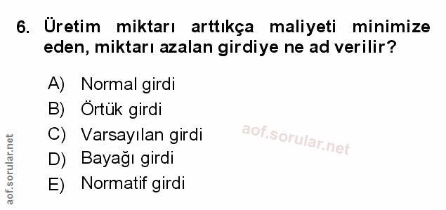 Soru 6