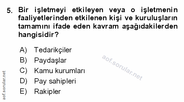 Soru 5