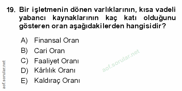 Soru 19