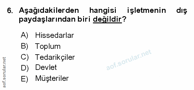 Soru 6