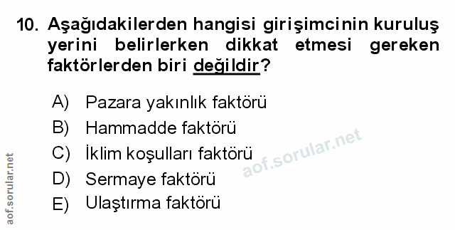 Soru 10