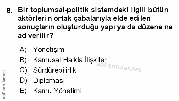 Soru 8