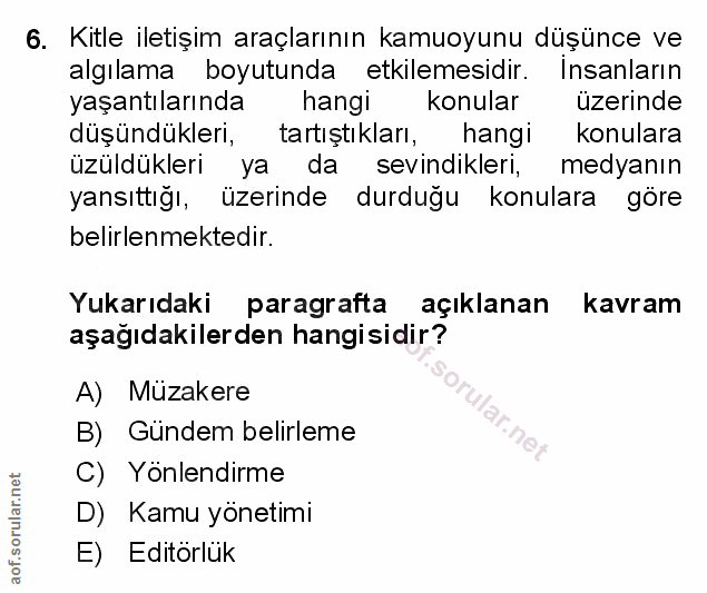 Soru 6