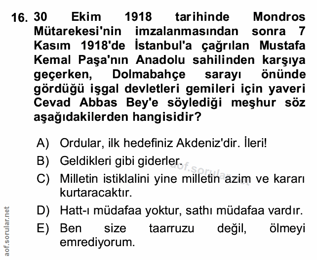 Soru 16