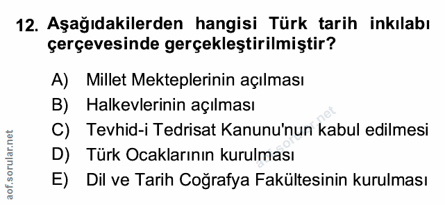 Soru 12