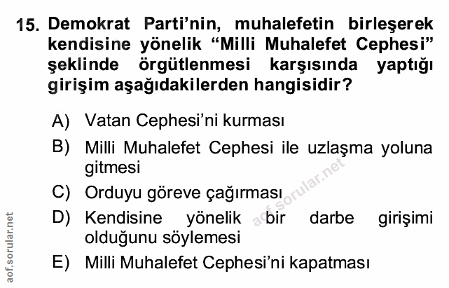 Soru 15