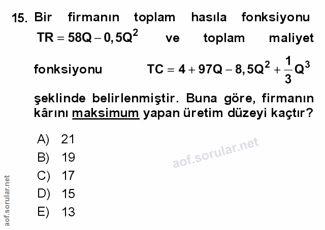 Soru 15