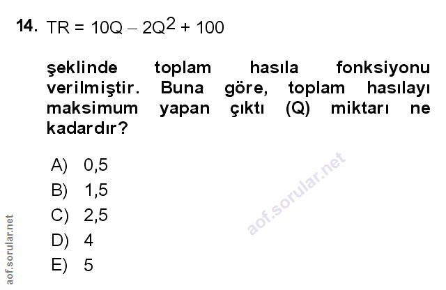 Soru 14