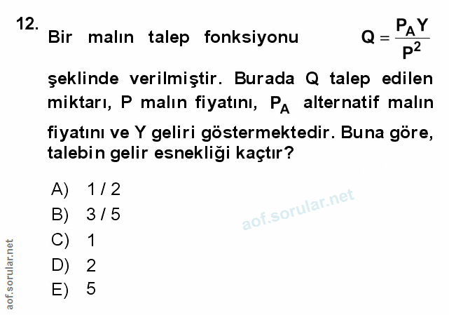 Soru 12