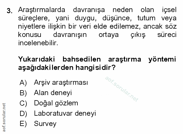 Soru 3