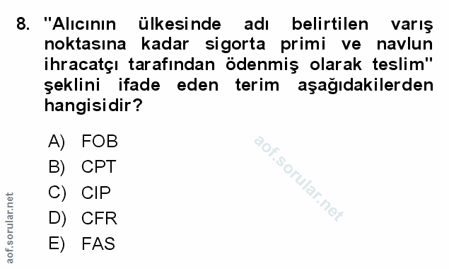 Soru 8
