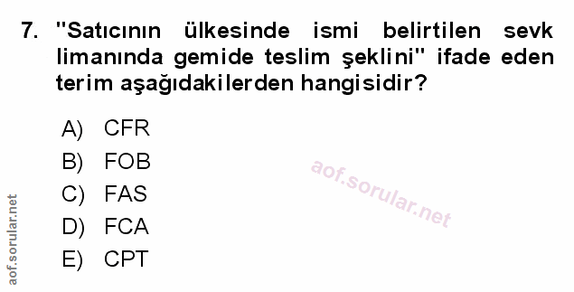 Soru 7