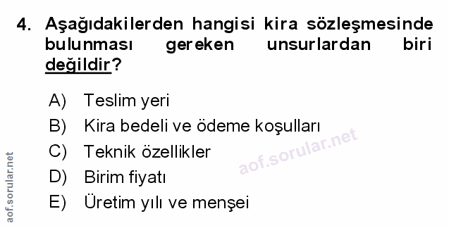 Soru 4