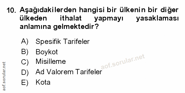 Soru 10