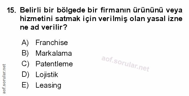 Soru 15
