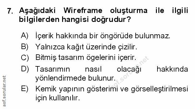 Soru 7