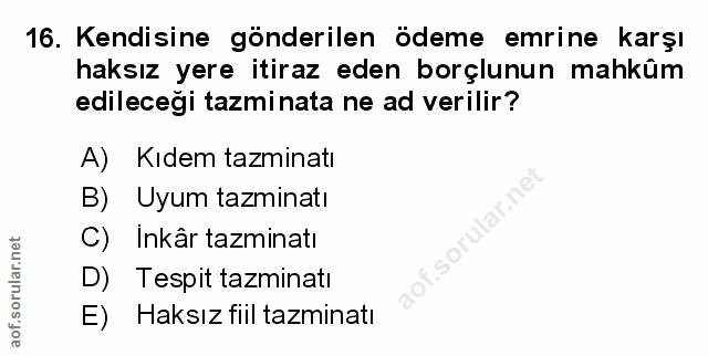 Soru 16