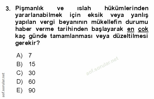 Soru 3