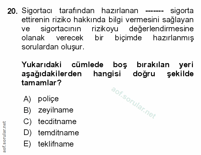 Soru 20