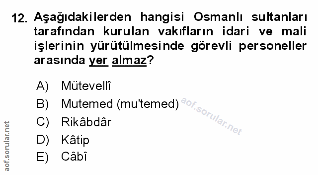 Soru 12